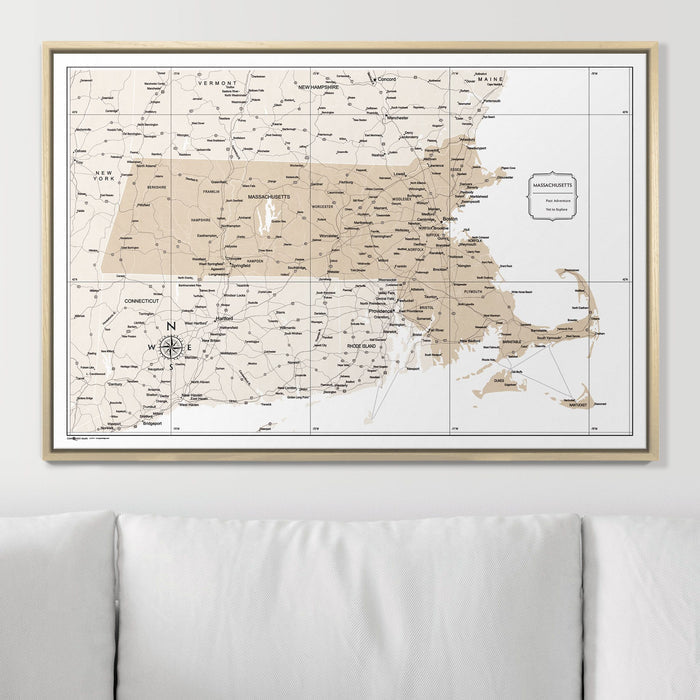 36" x 24" / Standard / Natural Oak