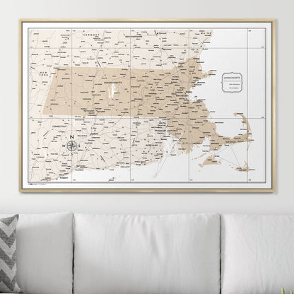 48" x 32" / Standard / Natural Oak