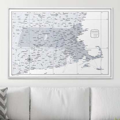 48" x 32" / Standard / Smooth White