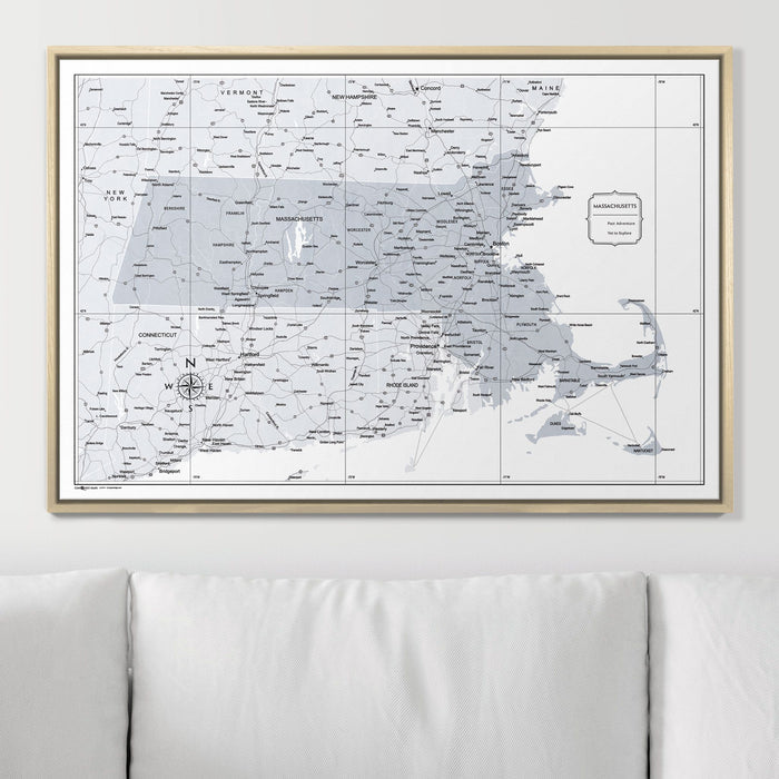 36" x 24" / Standard / Natural Oak