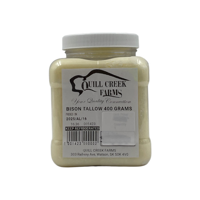 Quill Creek Farms - Bison Tallow (400g)