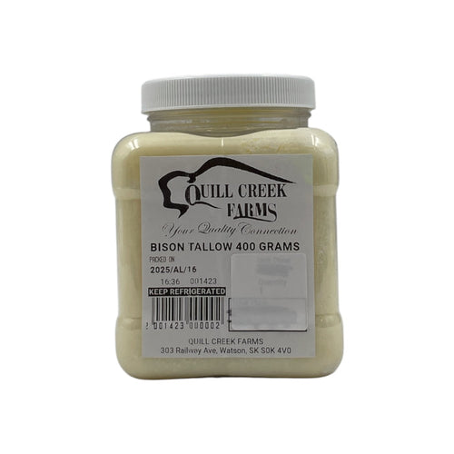 Quill Creek Farms - Bison Tallow (400g)