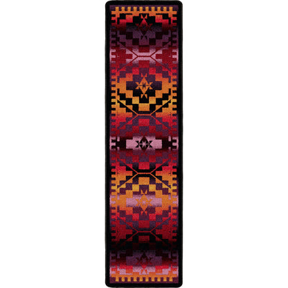 Image of an area rug, Rainbow Blanket - Sunset