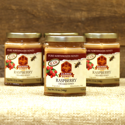 Raspberry Creamed Honey