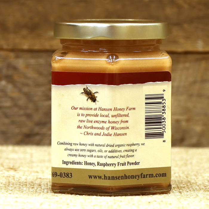 Raspberry Creamed Honey