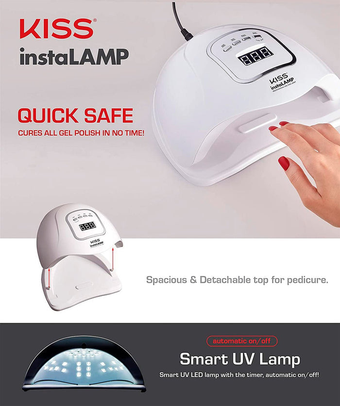 Red by Kiss Professional LED Gel Nail Lamp - ikatehouse