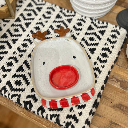 Red Nose Reindeer Dish