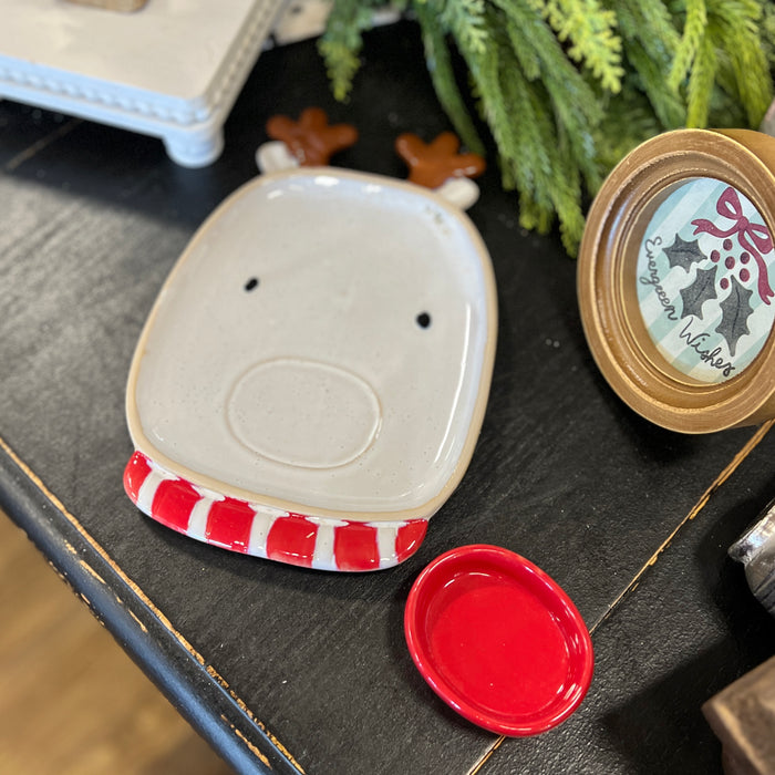 Red Nose Reindeer Dish