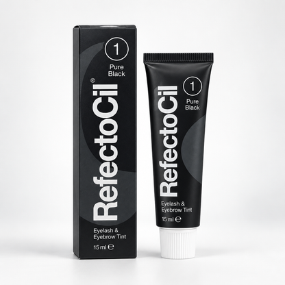 RefectoCil 1 Pure Black eyelash and eyebrow tint 15ml