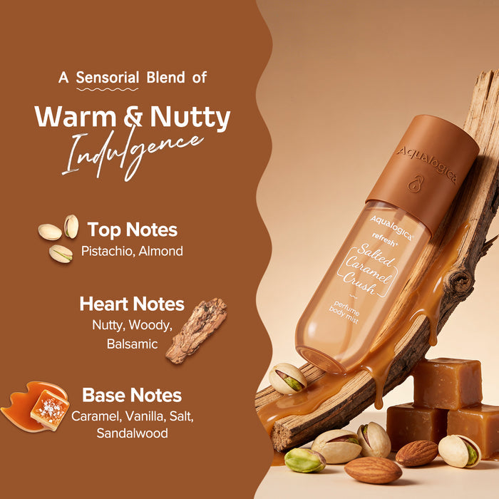 Refresh+ Perfume Body Mist - Salted Caramel Crush 150ml