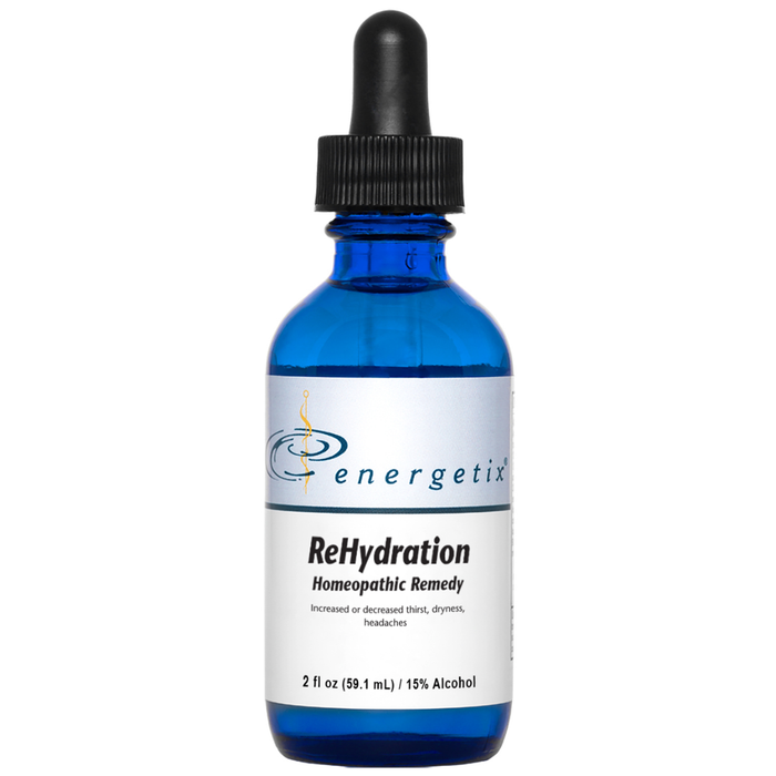 ReHydration is a homeopathic combination formula for the symptoms associated with fluid imbalances.