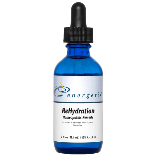 ReHydration is a homeopathic combination formula for the symptoms associated with fluid imbalances.