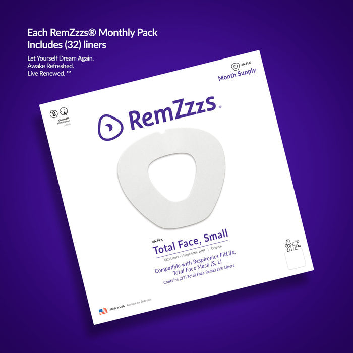 RemZzzs® 6A-FLK Total Face CPAP Mask Liner | Small