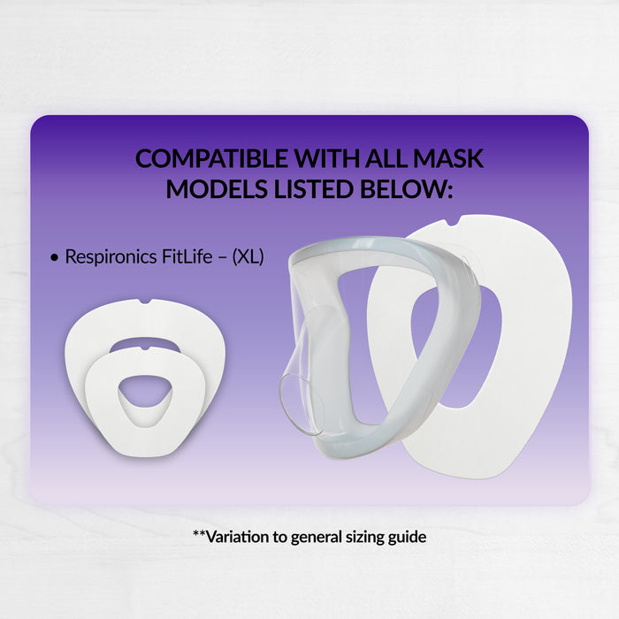 RemZzzs® 6B-FLK Total Face CPAP Mask Liner | XL