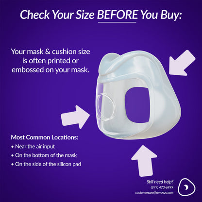 RemZzzs® 6C-AVS Minimal Contact CPAP Mask Liner | Sample Pack, Universal