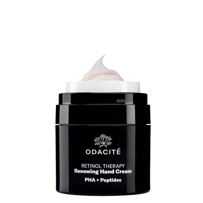 Odacite-Retinol Therapy Renewing Hand Cream-Body-RetinolTherapy_RenewingHandCream_JarTexture-The Detox Market |