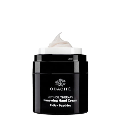 Odacite-Retinol Therapy Renewing Hand Cream-Body-RetinolTherapy_RenewingHandCream_JarTexture-The Detox Market |