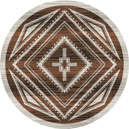 Image of an area rug, Rim Shot - Earthen