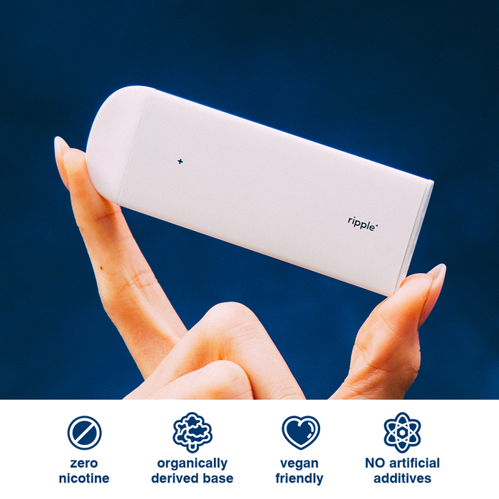 Ripple+ Relax - Jasmine Zero Nicotine Diffuser - 1,000 Puffs: 40g