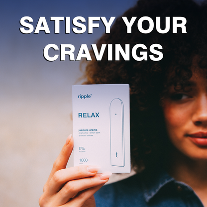 Ripple+ Relax - Jasmine Zero Nicotine Diffuser - 1,000 Puffs: 40g