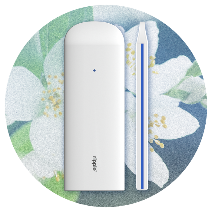 Ripple+ Relax - Jasmine Zero Nicotine Diffuser - 1,000 Puffs: 40g