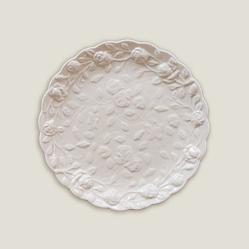 Rose Embossed Plates