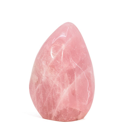 Rose Quartz 7.6 Inch 3.2kg Polished Freeform Crystal - Madagascar