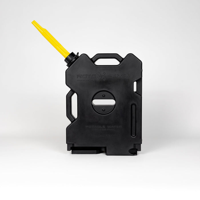 Rotopax 2 Gallon Water Black