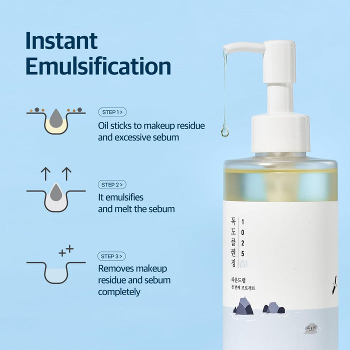 Round Lab 1025 Dokdo Cleansing Oil 6.76oz/ 200ml