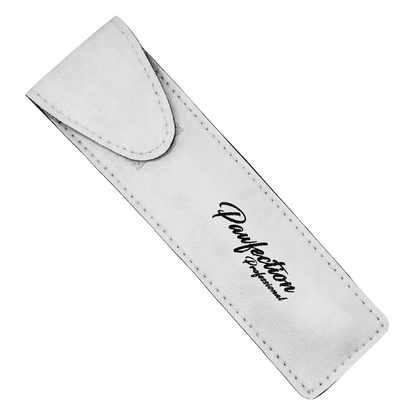 Round Straight Fine Stripping File w/ Black and White Handle