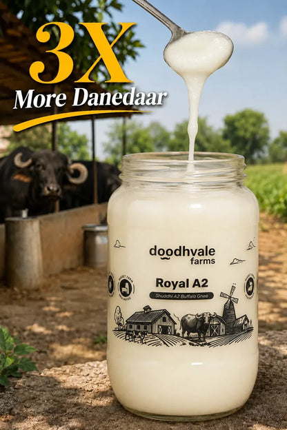Royal A2 Buffalo Desi Ghee - (900 ML)