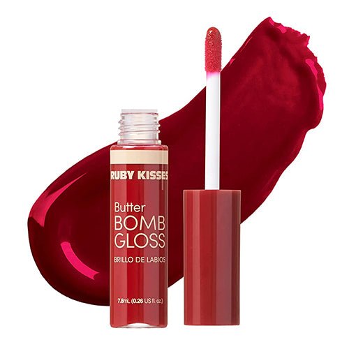 Ruby Kisses Butter Bomb Gloss Non-Sticky Lip Gloss 0.26oz/ 7.8ml - ikatehouse