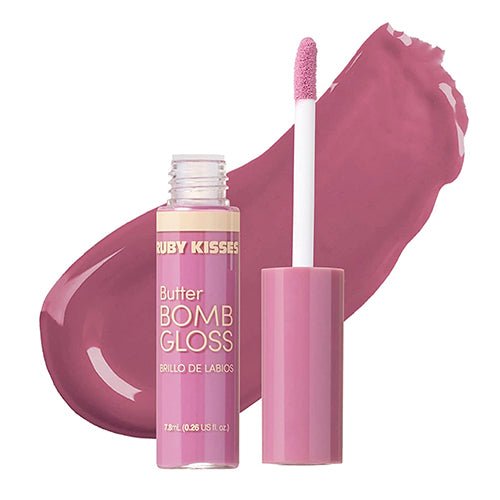 Ruby Kisses Butter Bomb Gloss Non-Sticky Lip Gloss 0.26oz/ 7.8ml - ikatehouse