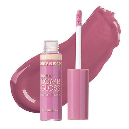 Ruby Kisses Butter Bomb Gloss Non-Sticky Lip Gloss 0.26oz/ 7.8ml - ikatehouse