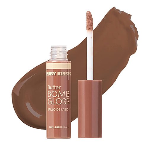 Ruby Kisses Butter Bomb Gloss Non-Sticky Lip Gloss 0.26oz/ 7.8ml - ikatehouse