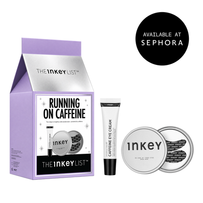 Running on Caffeine - Caffeine Eye Cream & Reusable Eye Patches Set
