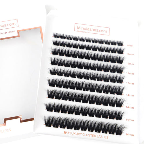 Russian Volume Fluffy Cluster Lashes – Premium DIY Lash Extensions