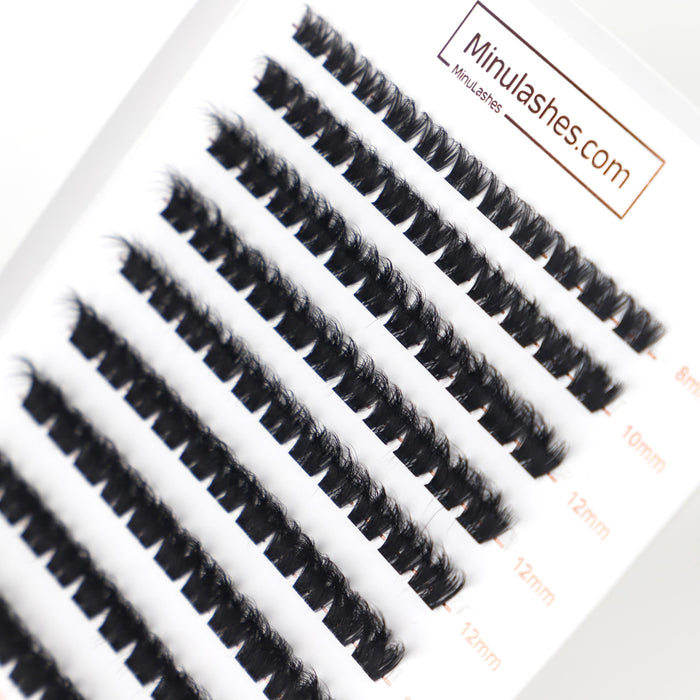 Russian Volume Fluffy Cluster Lashes – Premium DIY Lash Extensions