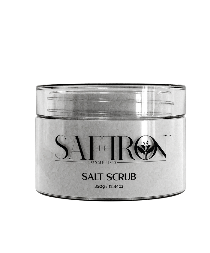 Saffron Salt Scrub