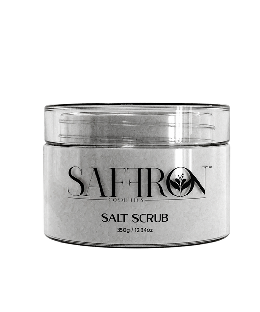 Saffron Salt Scrub