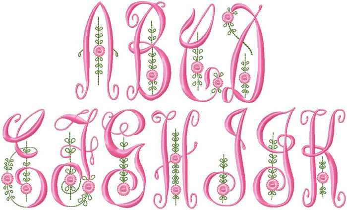 SALLY MONOGRAM FONT