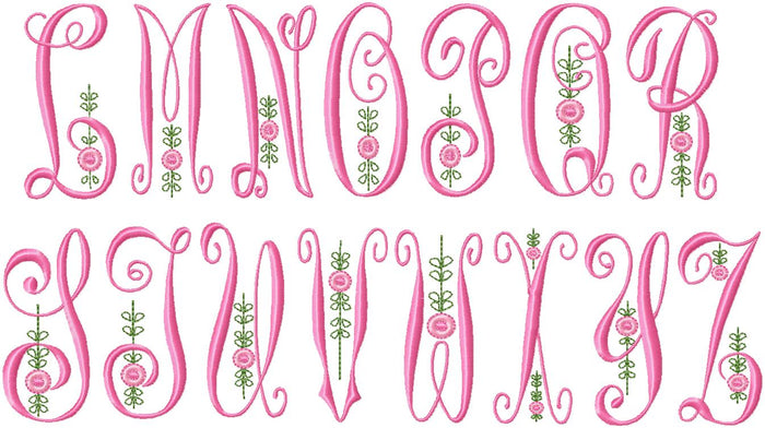 SALLY MONOGRAM FONT