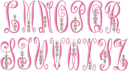 SALLY MONOGRAM FONT