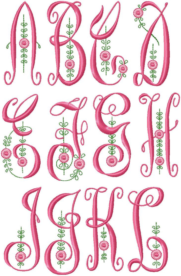 SALLY MONOGRAM FONT