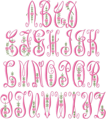 SALLY MONOGRAM FONT