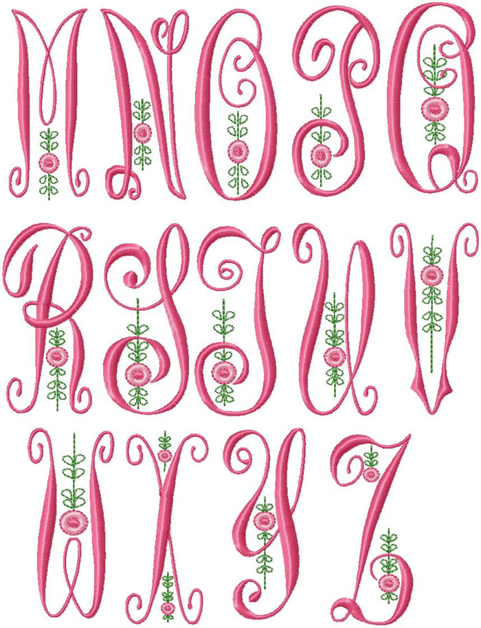 SALLY MONOGRAM FONT