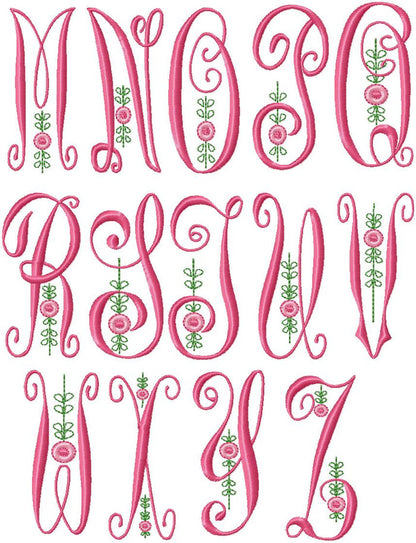 SALLY MONOGRAM FONT