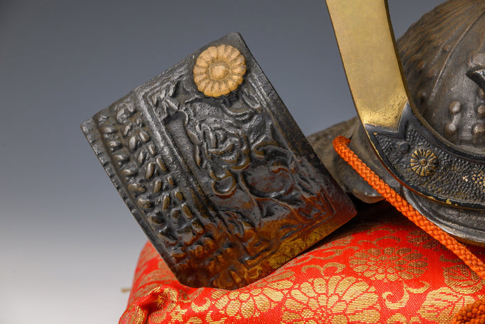 Samurai Helmet -Black Kusunoki Masashige Helmet-