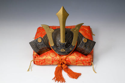 Samurai Helmet -Black Kusunoki Masashige Helmet-