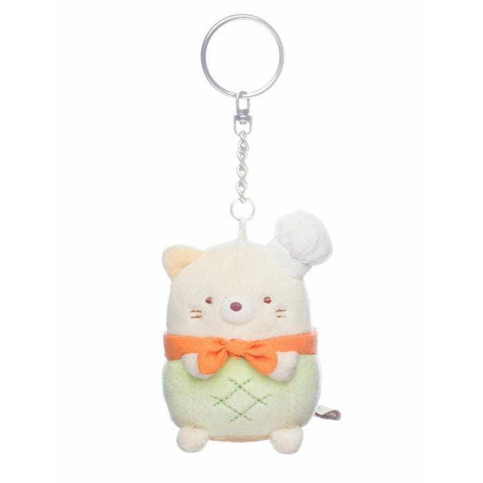 San-X Sumikko Gurashi Original Neko Melon Bread Baker Keychain 4 in